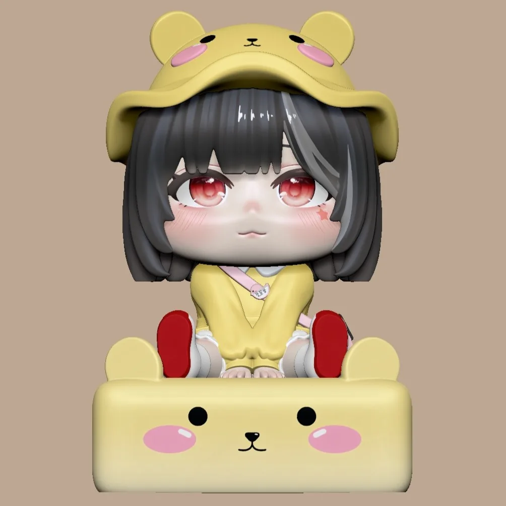 꿀뭉 풀컬러 레진 키캡