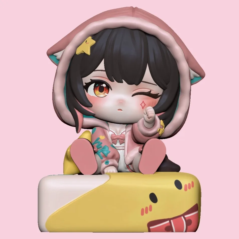 잠꾸 풀컬러 레진 키캡